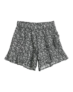 Детская юбка-шорты с рюшами для девочек, цвет black white ditsy Jumping beans