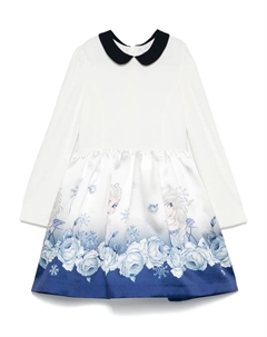 Платье Frozen, белый Monnalisa