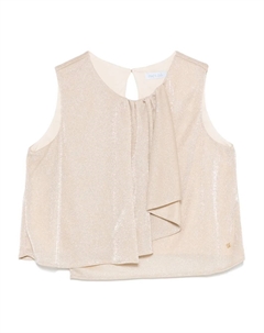 Блузка с люрексом, золотой Abel & lula