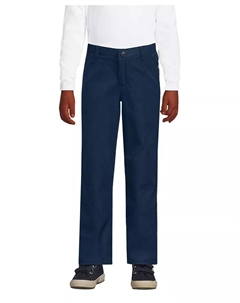 Брюки Active Performance Chino для девочек старшего возраста, синий Lands' end