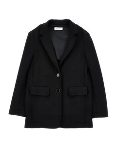 Однобортный блейзер, черный Monnalisa