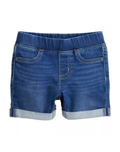 Шорты миди средней посадки для девочек 4-12 лет, цвет match dp 1276 dark wsh Jumping beans