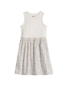 Платье-майка в рубчик для девочек 6-20 лет, стандартного и большого размера, цвет multi floral So