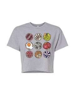 Футболка с принтом в сетку и багет для подростков, серый Licensed character