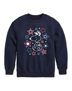 Флисовая кофта Snoopy Stars для мальчиков 8-20 лет, синий Licensed character