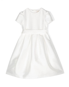 Платье с короткими рукавами и бантом, белый Il gufo