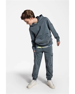 Детские хлопковые спортивные брюки, синий Coccodrillo