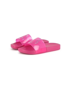 Детские шлепанцы, розовый Karl lagerfeld