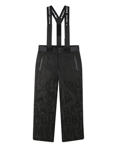 Комбинезон с логотипом, черный Marc jacobs kids