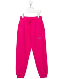 Спортивные брюки с логотипом, розовый Off-white kids