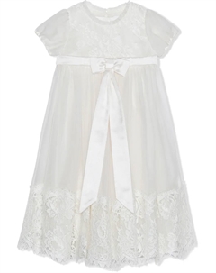 Кружевное платье, белый Dolce & gabbana kids