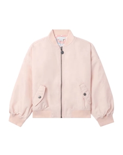 Бомбер на молнии, розовый Stella mccartney kids