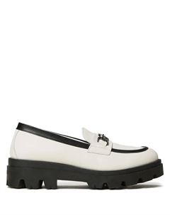 Лоферы Oval T, белый Twin-set kids