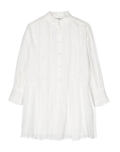 Платье со складками, белый Philosophy di lorenzo serafini kids