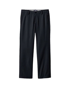 Брюки-чиносы для девочек 4–16 лет, черный Lands' end