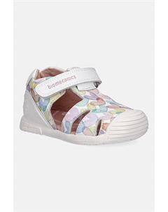 Кожаные детские сандалии, белый Biomecanics