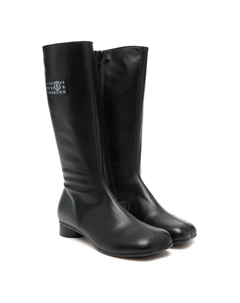 Кожаные ботинки, черный Mm6 maison margiela kids