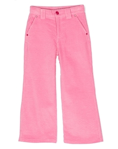 Вельветовые брюки с завышенной талией, розовый Marc jacobs kids