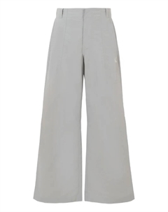 Эластичные брюки широкого кроя, серый Calvin klein kids