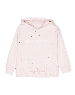Худи с заклепками, розовый Givenchy kids