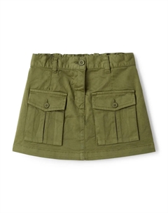 Юбка с эластичным поясом, зеленый Il gufo