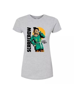 Футболка с пугалом «Волшебник страны Оз» для юниоров, серый Licensed character