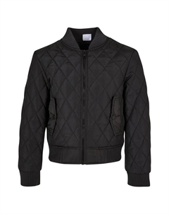 Куртка Diamond Quilt Nylon, черный Urban classics