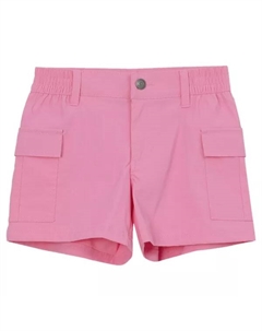 Тканые шорты для девочек 4-16 лет, цвет azalea Lands' end