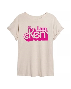 Футболка с принтом "Я — Кен" из фильма для подростков, бежевый Barbie