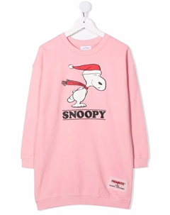 Платье с принтом из коллаборации с Peanuts, розовый Marc jacobs kids