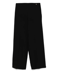 Брюки палаццо, черный Elisabetta franchi la mia bambina