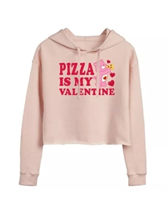 Детская худи с капюшоном Care Bears Pizza is my Valentine, розовый Licensed character