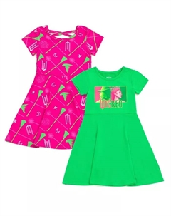 Девочки 2 упаковки платьев-футляров Toddler Girls 2 Pack Skater Dresses, мультиколор Wicked