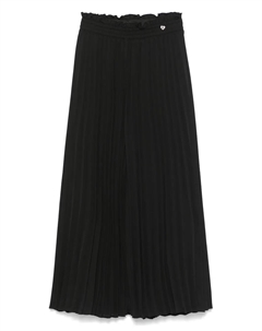 Плиссированные брюки, черный Monnalisa