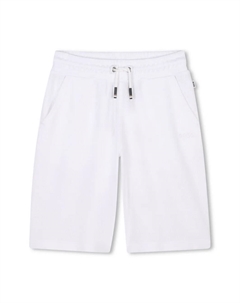 Спортивные шорты с вышитым логотипом, белый Boss kidswear