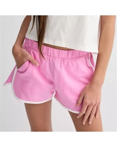 Шорты для черлидинга с заниженной талией для девочек 6-20 лет, обычные и plus, цвет pink sandal So