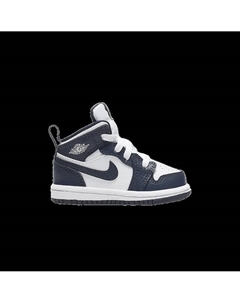 Кроссовки  1 Mid TD 'Obsidian', белый Air jordan