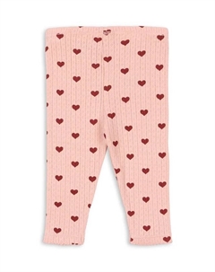 Детские хлопковые леггинсы MINNIE PANTS GOTS, розовый Konges slojd