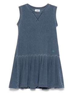 Платье со складками, синий Il gufo