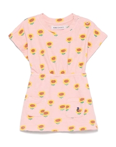 Платье Sunflower, розовый Bobo choses