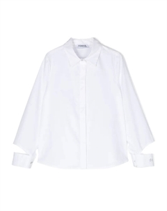 Рубашка с вырезом, белый Dondup kids