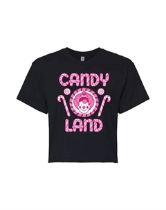 Футболка с принтом «Мистер Мята» от Juniors Candy Land, черный Hasbro