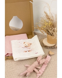 Комплект для новорожденных LOU, розовый Jamiks