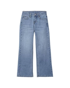 Джинсы широкие для девочек 2-16 лет, цвет bay blue Lands' end