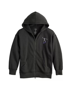 Мальчиковая адаптивная толстовка с молнией 8-20, цвет white skeleton Sonoma goods for life