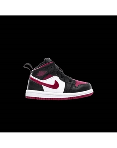 Кроссовки Jordan 1 Mid TD 'Bred Toe', красный Air jordan