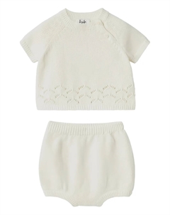 Комплект из футболки и шортов, белый Il gufo