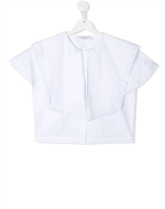 Рубашка с оборками, белый Philosophy di lorenzo serafini kids