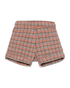 Шорты в ломаную клетку, нейтральный Siola