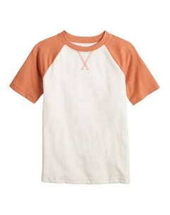 Футболка с рукавами реглан для мальчиков 4–12 лет, белый Jumping beans